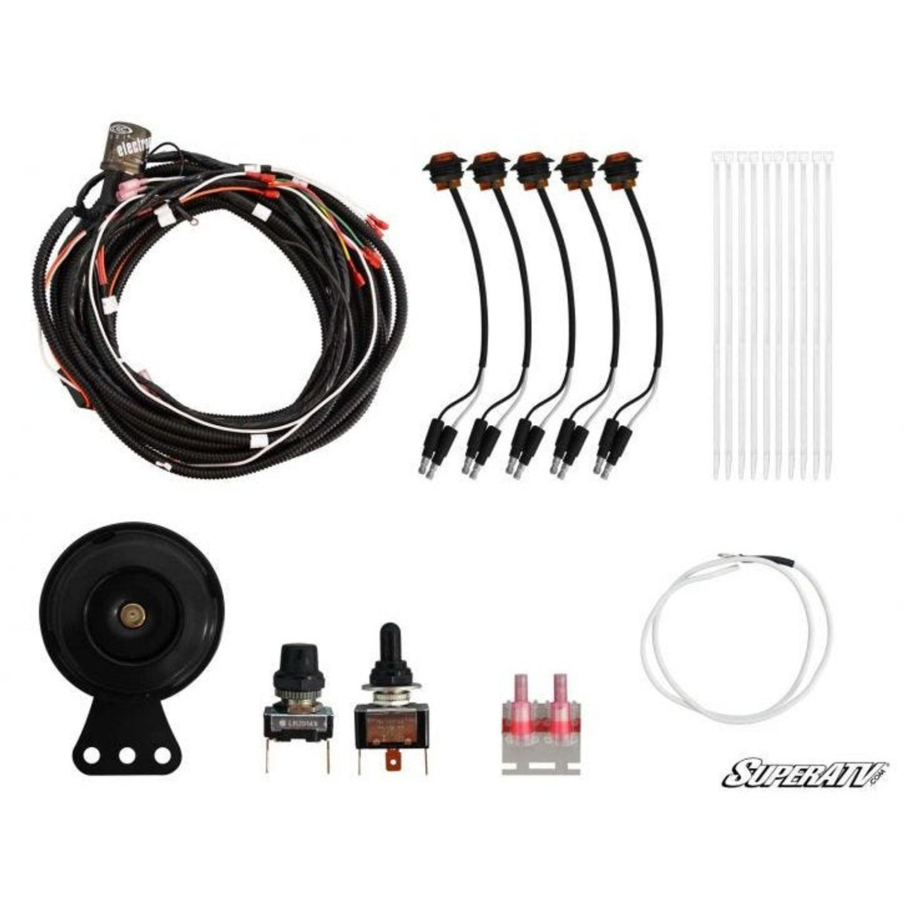 Turn signal kit installation atv Etequipements, installation kit clignotant  pour vtt ou side by side 