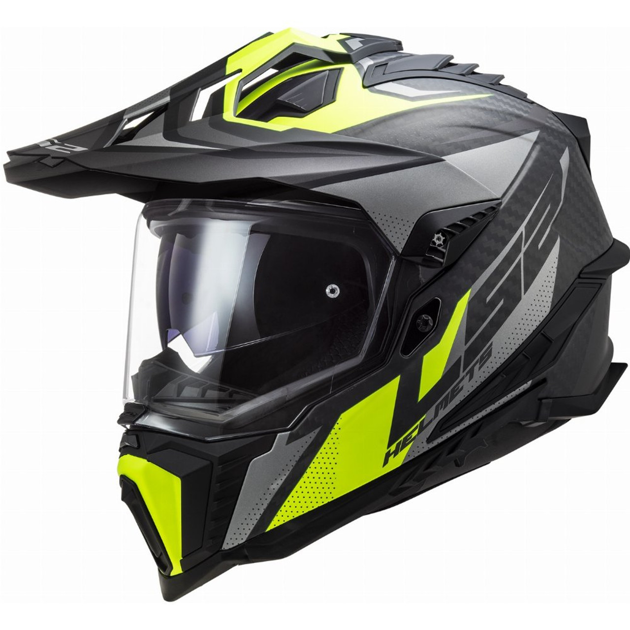 hi vis dual sport helmet