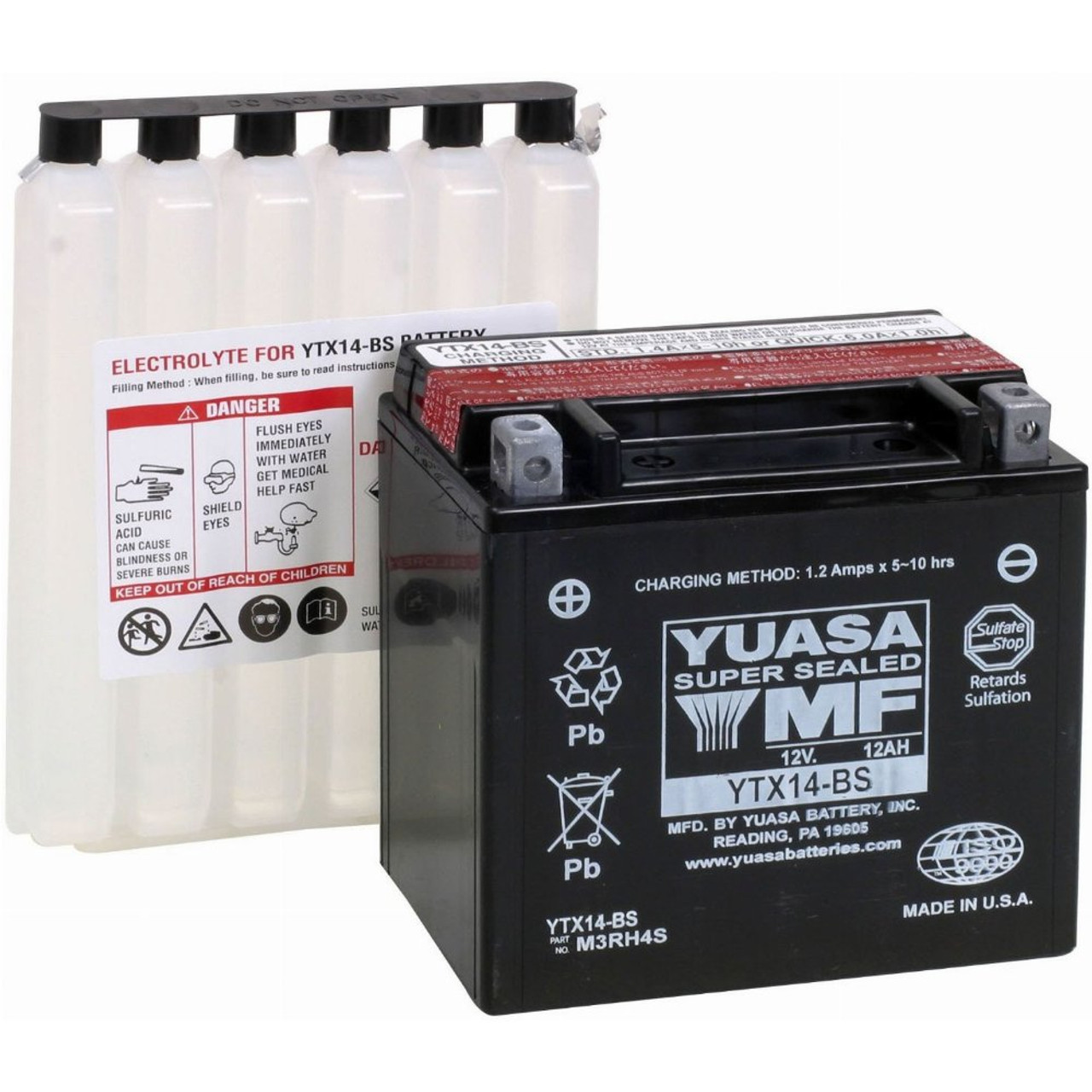 Yuasa AGM ATV/UTV Battery - Revco.ca