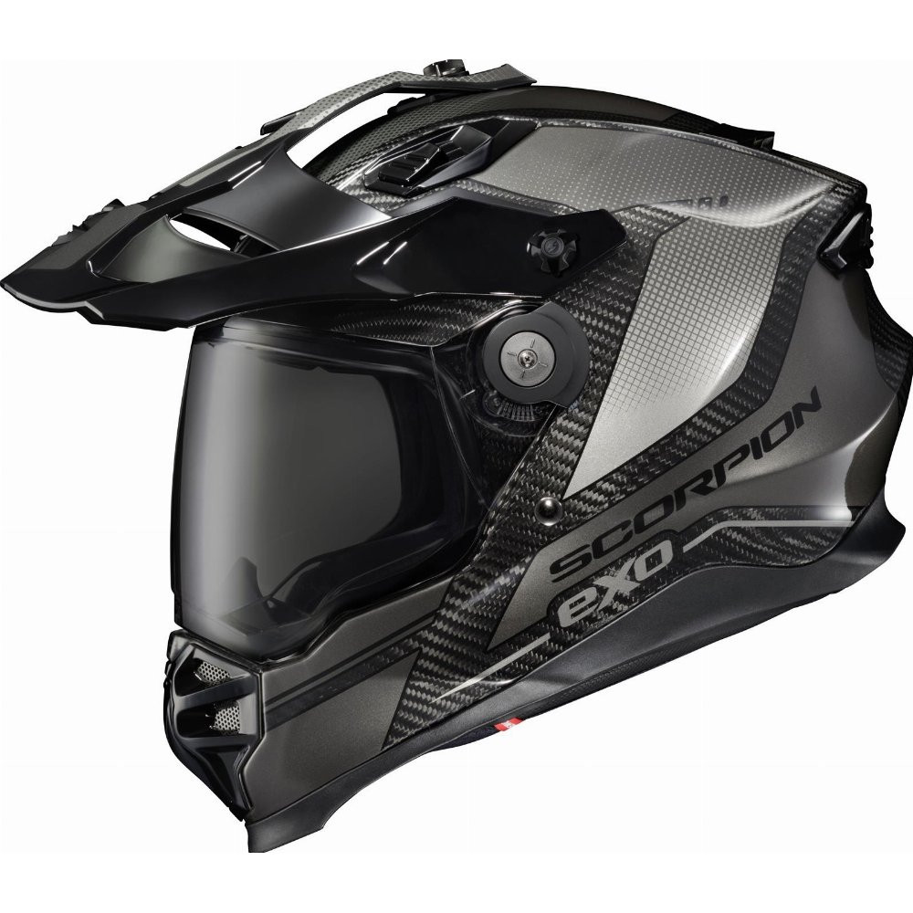 希少PORTER×BEAMS＿TEHRAN CHEMICAL HELMET Scorpion EXO-XT9000 Carbon Trailhead Dual Sport Helmet - Revco.ca