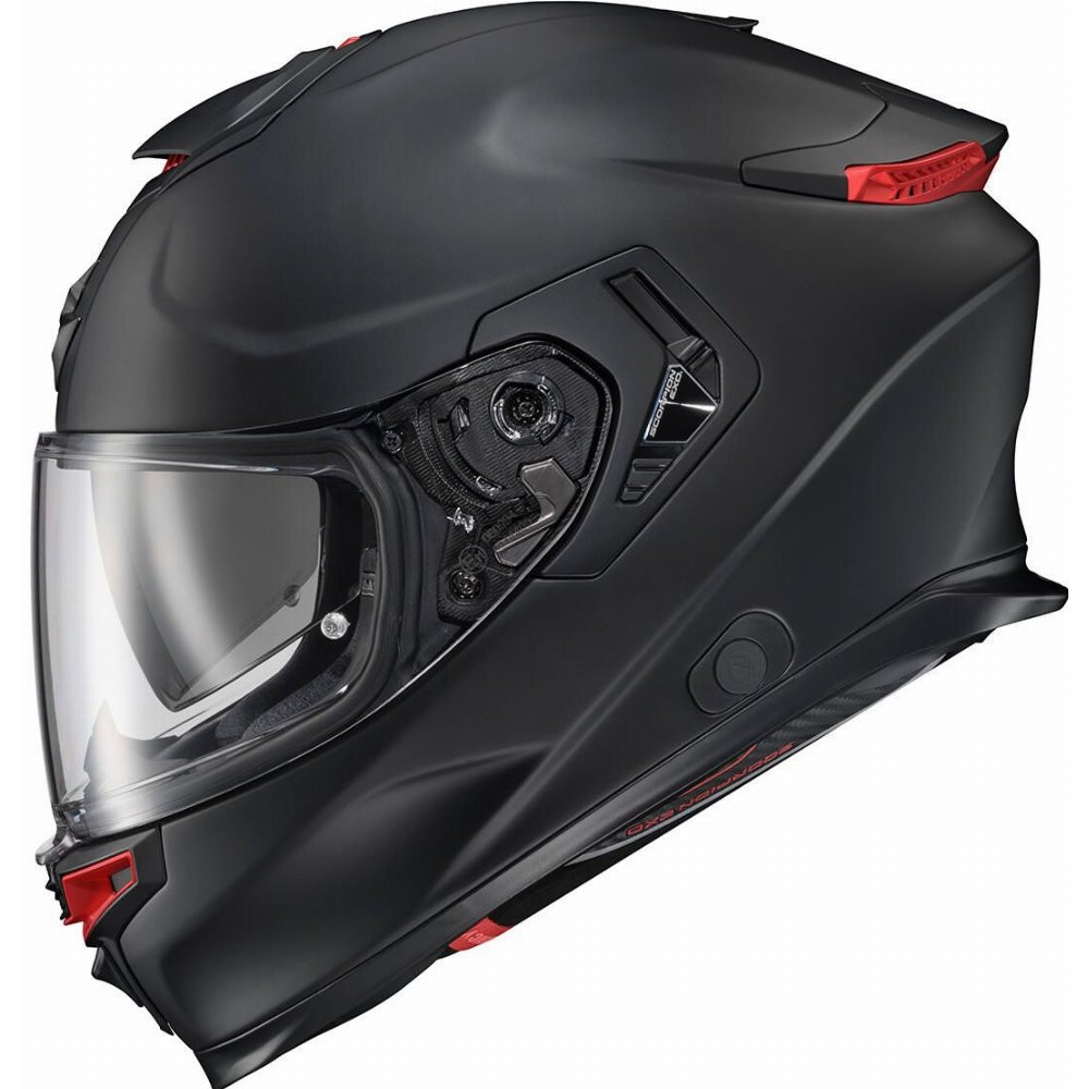 Scorpion EXO-Apex Eclipse Solid Full Face Helmet (Matte Black