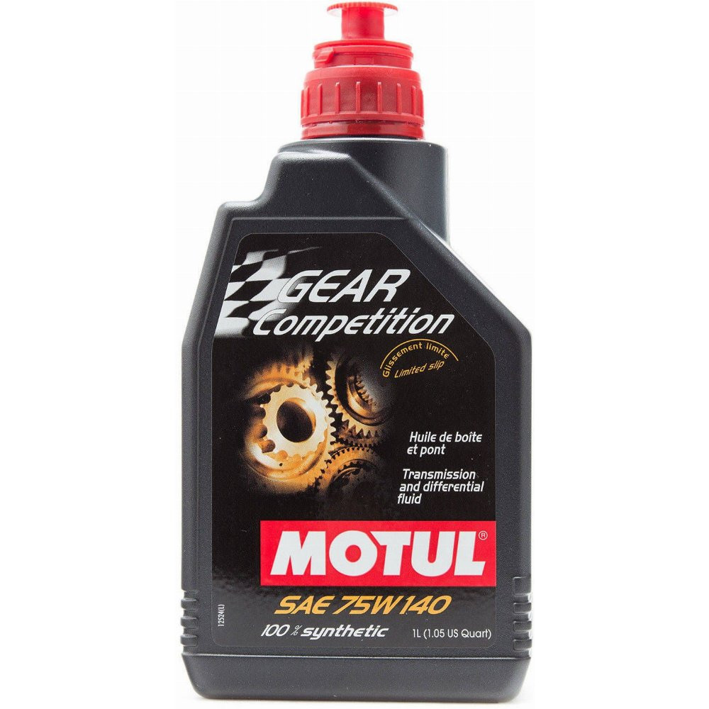 モチュール GEAR COMPETITION 75W140 1L 4缶 正規品 Motul Gear Competition 75W140 Synthetic Transmission Fluid - Revco.ca