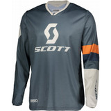 Scott 350 Track Jersey (Blue/Orange) - CLOSEOUT