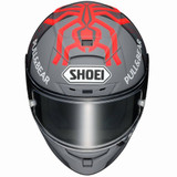 Shoei X-14 Marquez Black Concept 2.0 Full Face Helmet (Red/Grey)