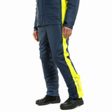 Dainese Storm 2 Unisex Rain Pants (Black Iris/Fluo Yellow)