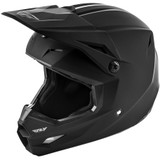 Fly Racing Youth Kinetic Solid Motocross Helmet (Matte Black)