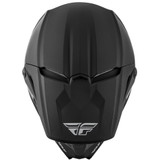 Fly Racing Youth Kinetic Solid Motocross Helmet (Matte Black)