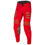 Fly Racing Lite Pants 2022 (Red/Khaki) - CLOSEOUT