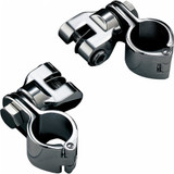 Kuryakyn Motorcycle Footpeg Mounts w/ Magnum Quick Clamps