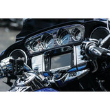 Kuryakyn Tri-LIne Gauge Trim for Harley Davidson