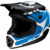 Z1R Youth Rise Flame Motocross Helmet