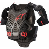 Alpinestars A-6 Chest Protector (Noir/Rouge)