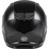 GMax Youth GM49Y Solid Full Face Winter Helmet (Black)