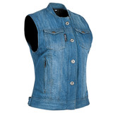 Speed and Strength Womens Glory Daze Denim Vest