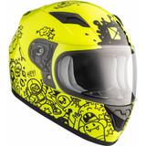 CKX Youth RR519Y Doodle Full Face Helmet