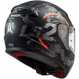 LS2 Rapid Circle Full Face Helmet (Matte Titanium/Fluo Orange)