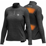 Mobile Warming Womens Ion Heated Top (Black)