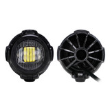Feux auxiliaires toxiques à LED pour motos avec supports