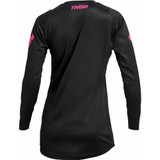 Thor Womens Sector Minimal Jersey (Black/Flo Pink)