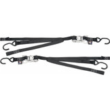 Powertye 1" Ratchet Soft-Tye Tie-Downs w/ S-Hooks