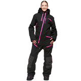 Sweep Womens Backcountry Non-Insulated Monosuit (Black/Pink)