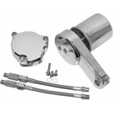 Baron Custom Accessories Motorcycle Oil Filter Relocation Kit for Yamaha V-Star