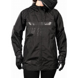 Icon Womens PDX3 Rain Jacket (Black)