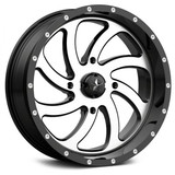 MSA M36 Switch ATV/UTV Wheel (Gloss Black/Machined)