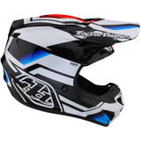 Troy Lee Designs GP Apex Motocross Helmet (White/Blue) - CLOSEOUT