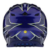 Troy Lee Designs SE4 Polyacrylite MIPS Matrix Motocross Helmet (Blue) - CLOSEOUT
