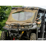 Super ATV Maxdrive Power Flip Glass Windshield