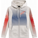 Alpinestars Arising Hoodie (White/Blue/Red)