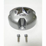 MSA Bolt-On Star Center Cap (Silver)