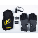 Klim PowerXross Heated Gloves (Asphalt/Black)