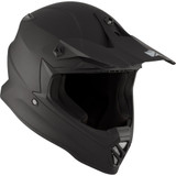 CKX Youth TX019Y Solid Motocross Helmet (Matte Black)