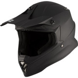 CKX Youth TX019Y Solid Motocross Helmet (Matte Black)