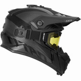 CKX Titan Air Flow Carbon Casque d'hiver modulaire (Matte Carbon)