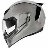 Icon Airflite Quicksilver Full Face Helmet (Silver) - CLOSEOUT
