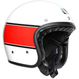 AGV X70 Mino 73 3/4 Helmet (White/Red)