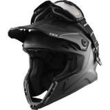 CKX Titan Air Flow Electric Combo Solid Modular Winter Helmet (Matte Black)