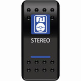 Moose UTV Stereo Rocker Switch