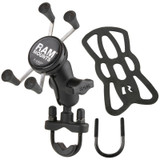 RAM Mounts X-Grip Phone Mount w/ Handlebar U-Bolt Base