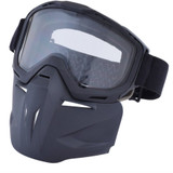 AFX Bounty Hunter Goggles & Mask (Matte Black/Clear)