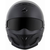 Scorpion Covert Solid Modular Helmet (Matte Black)