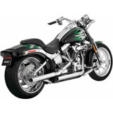 Vance & Hines Straightshots HS Slip-On Exhaust for Harley Davidson (Chrome)