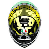 AGV K3 SV Tribe 46 Full Face Helmet (Yellow/Green)