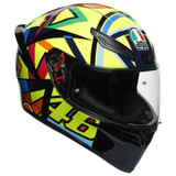 AGV K1 Soleluna 2017 Casque intégral (jaune)