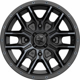 MSA M43 Fang ATV/UTV Wheel (Satin Black/Milled)