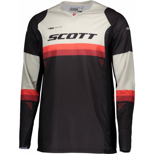 Scott 450 Podium Jersey (Black/Red)