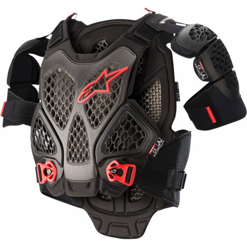 Alpinestars A-6 Chest Protector (Black/Red)